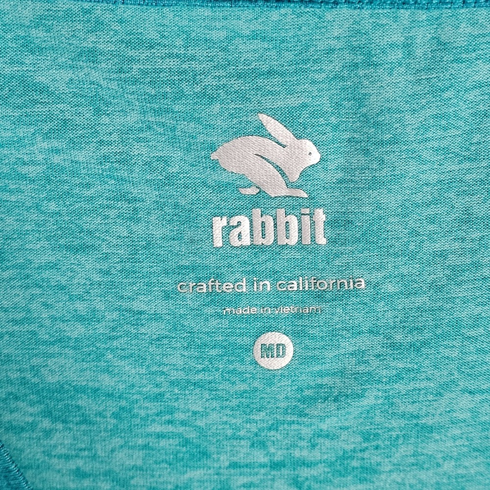 Rabbit EZ Running T-Shirt Womens Medium Soft Sweat-Wicking Lightweight Crew Neck - Picture 8 of 11